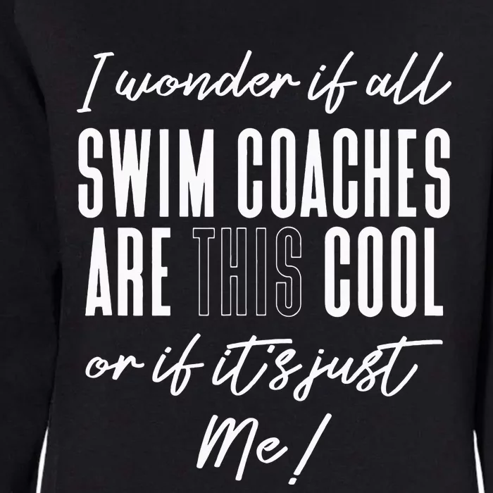 Swim Coaches Gift for Swimming Coach Womens California Wash Sweatshirt