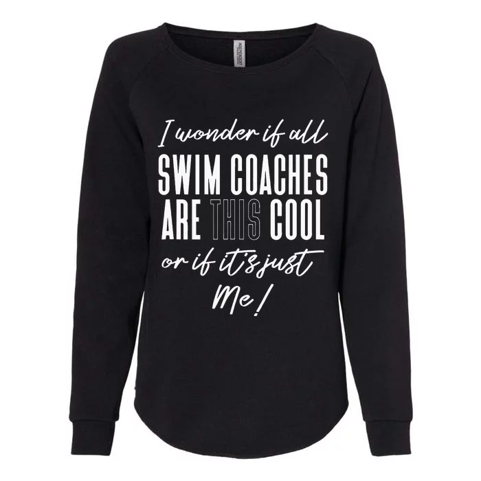 Swim Coaches Gift for Swimming Coach Womens California Wash Sweatshirt