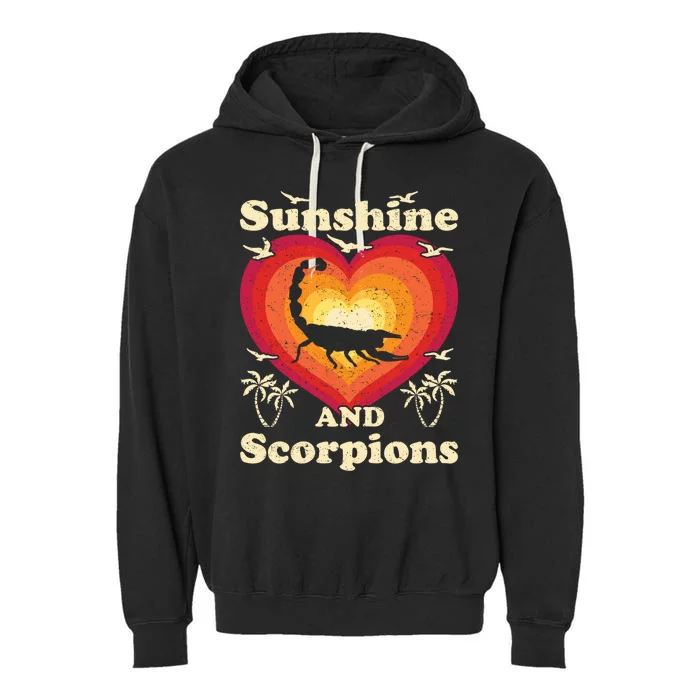 Scorpion Cute Gift Garment-Dyed Fleece Hoodie