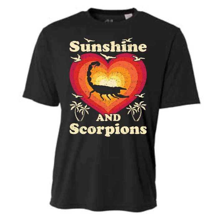 Scorpion Cute Gift Cooling Performance Crew T-Shirt