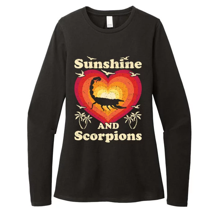 Scorpion Cute Gift Womens CVC Long Sleeve Shirt