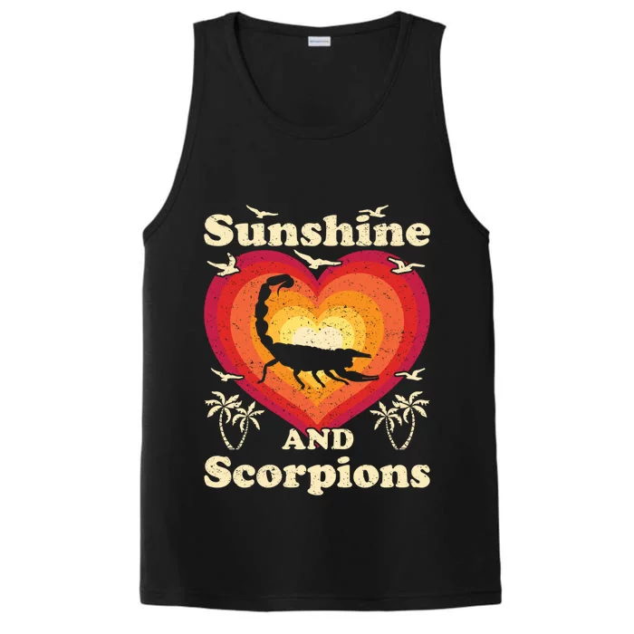 Scorpion Cute Gift Performance Tank