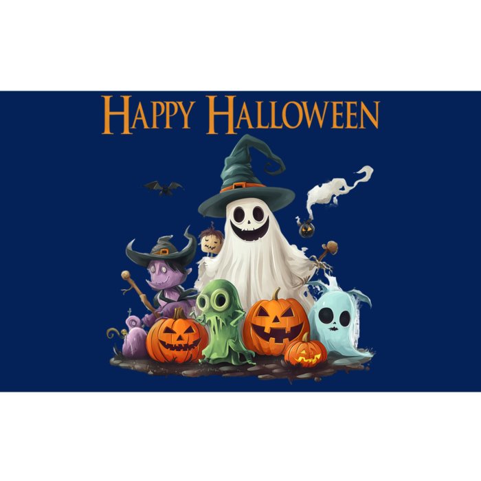 Spooky Cute Ghost Halloween Costume | Happy Halloween Ghost Bumper Sticker