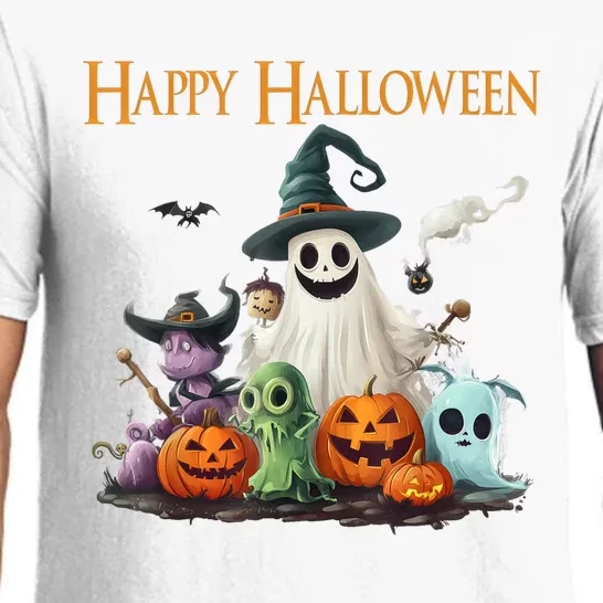 Spooky Cute Ghost Halloween Costume | Happy Halloween Ghost Pajama Set