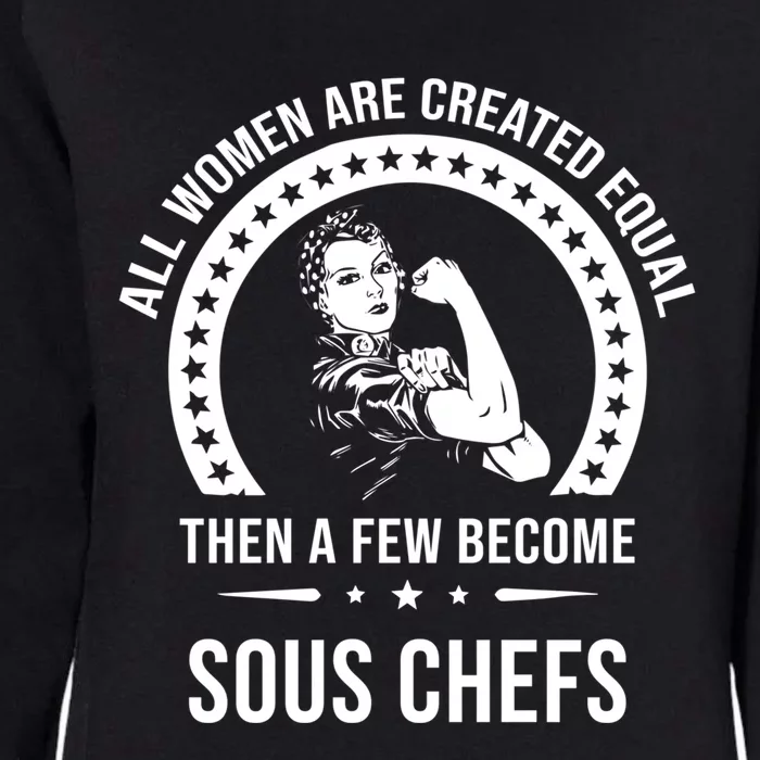 Sous Chef Gift Sous Chef Funny Gift Womens California Wash Sweatshirt