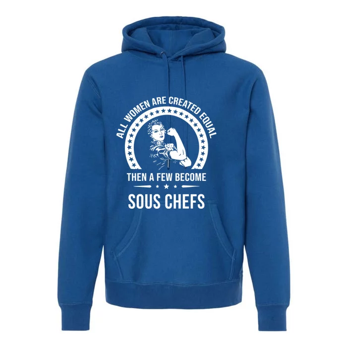 Sous Chef Gift Sous Chef Funny Gift Premium Hoodie