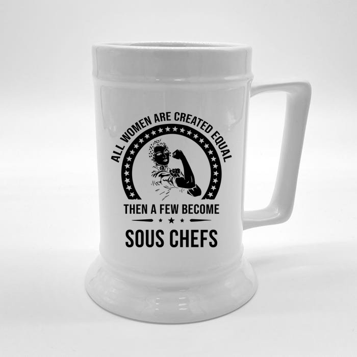 Sous Chef Gift Sous Chef Funny Gift Front & Back Beer Stein