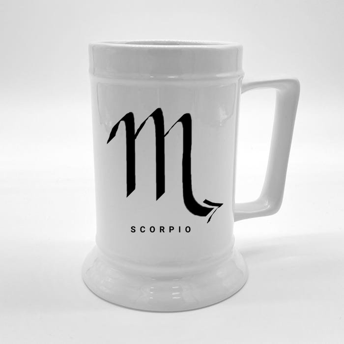 Scorpio Cute Gift Front & Back Beer Stein