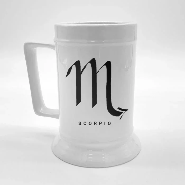 Scorpio Cute Gift Front & Back Beer Stein