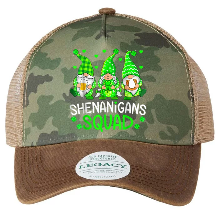 Shenanigans Coordinator Gnome St Patricks Day Teacher Gift Legacy Tie Dye Trucker Hat