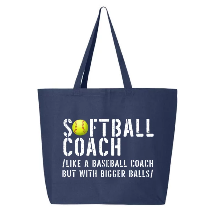 Softball Coach Gift Softball Dad Softball Coach Gift 25L Jumbo Tote