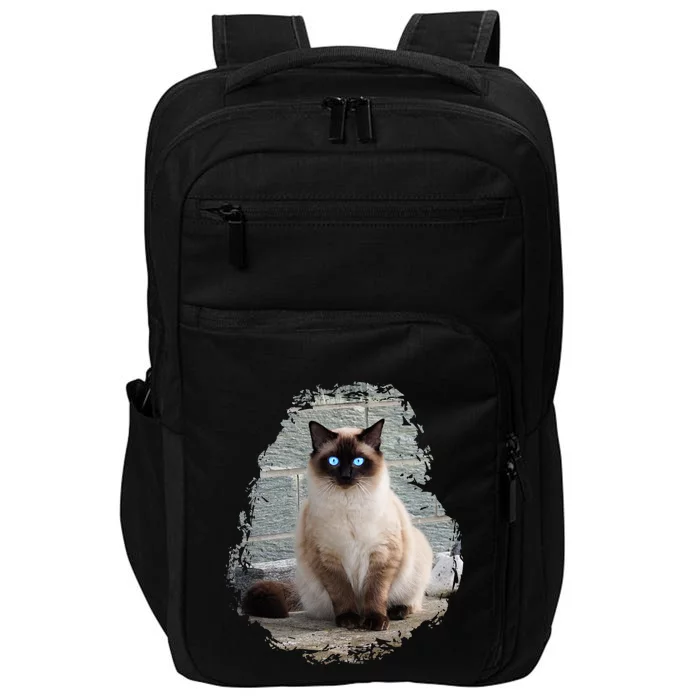 Siamese Cat Gift Impact Tech Backpack