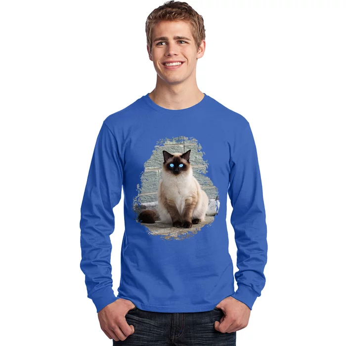 Siamese Cat Gift Long Sleeve Shirt