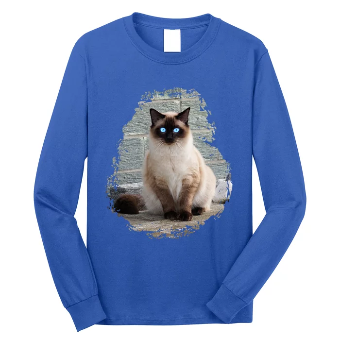 Siamese Cat Gift Long Sleeve Shirt