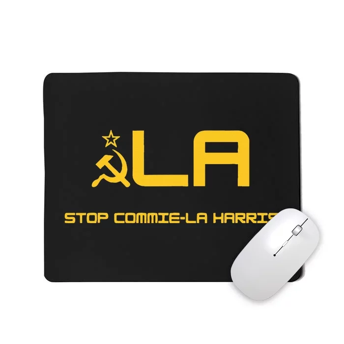 Stop Commiela Harris Stop Kamala Mousepad