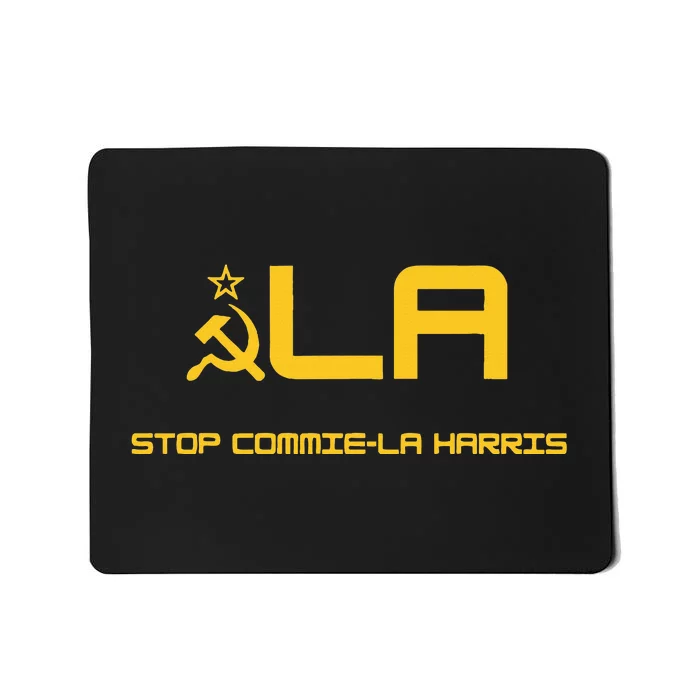 Stop Commiela Harris Stop Kamala Mousepad