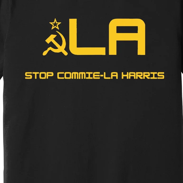 Stop Commiela Harris Stop Kamala Premium T-Shirt