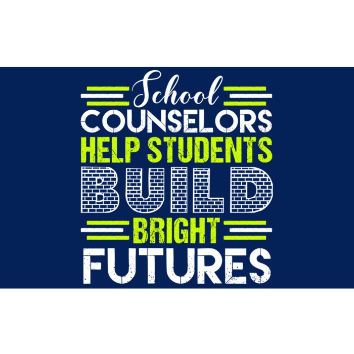 School Counselors Help Students Build Bright Futures Bumper Sticker