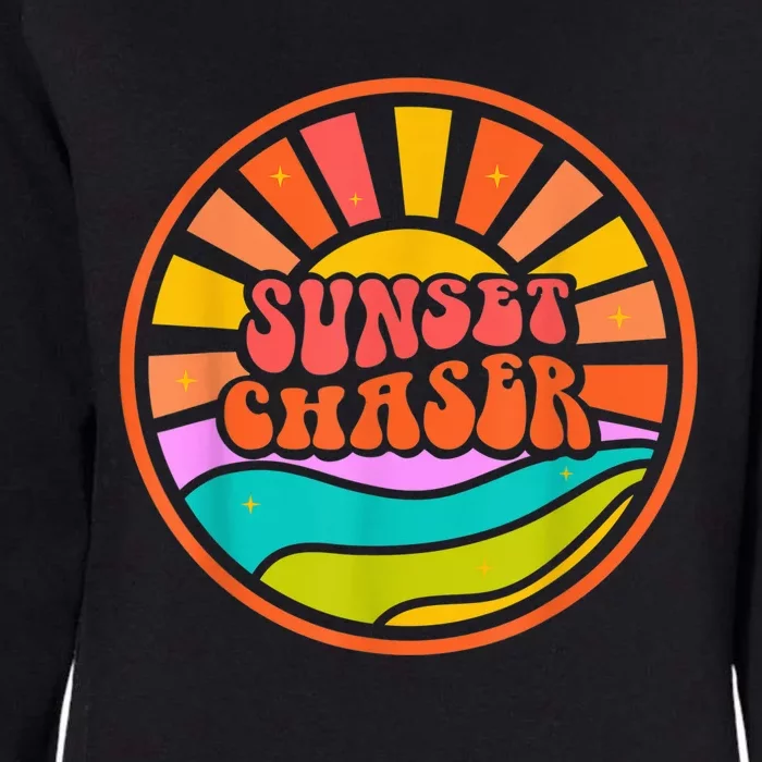 Sunset Chaser (Happy Summer Collection) Womens California Wash Sweatshirt