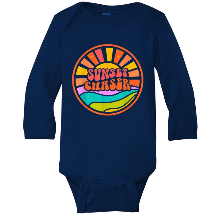 Sunset Chaser (Happy Summer Collection) Baby Long Sleeve Bodysuit