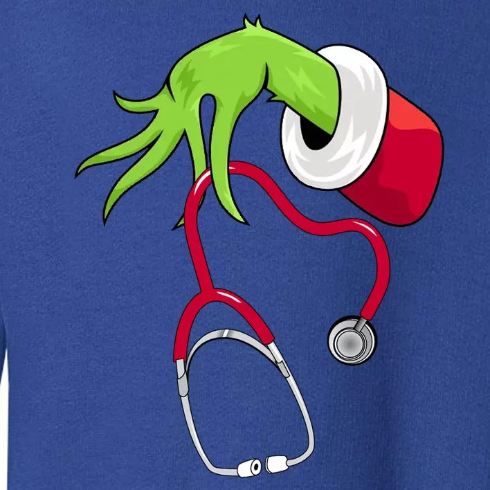 Stethoscope Christmas Holiday Toddler Sweatshirt