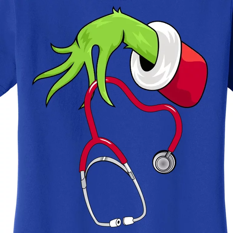 Stethoscope Christmas Holiday Women's T-Shirt