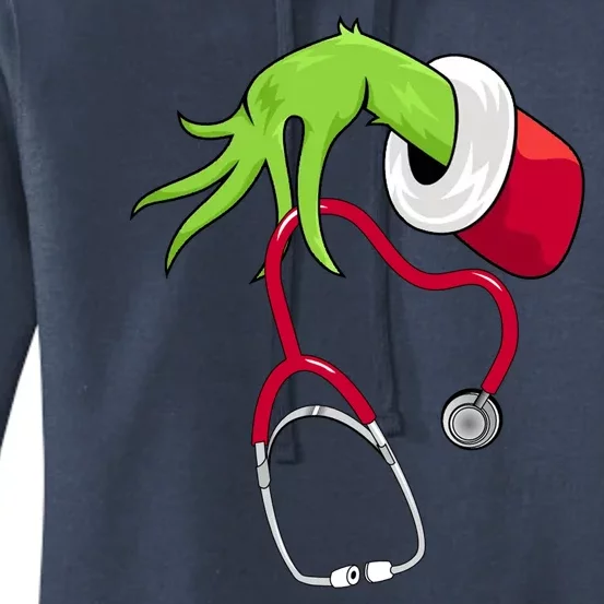 Stethoscope Christmas Holiday Women's Pullover Hoodie