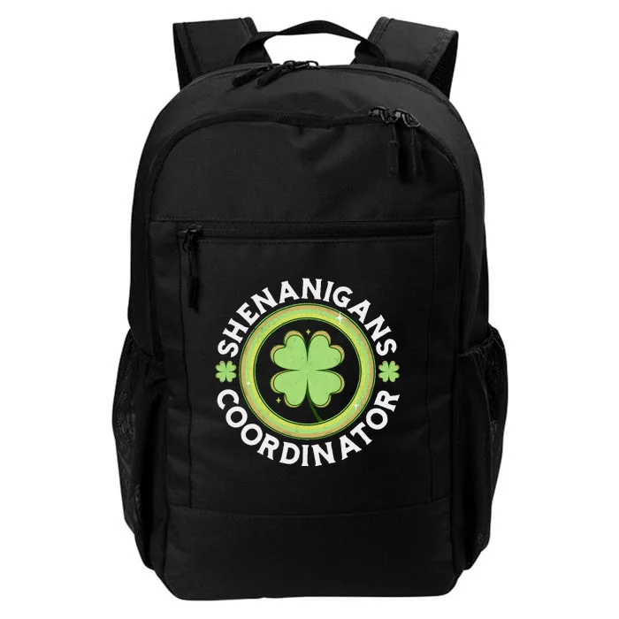 Shenanigans Coordinator Happy St Patricks Day Daily Commute Backpack