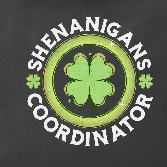 Shenanigans Coordinator Happy St Patricks Day Zip Tote Bag