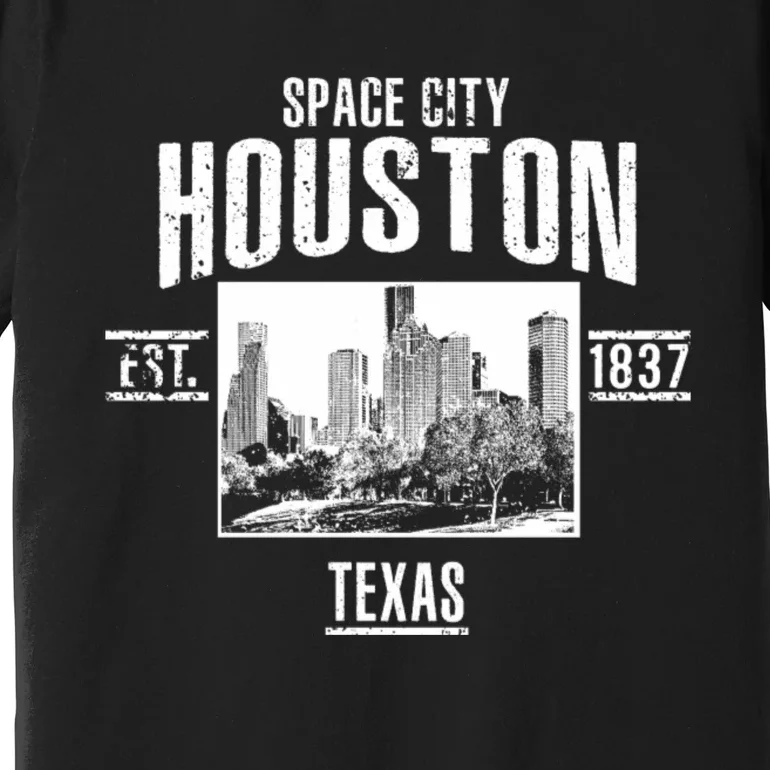 Space City Houston Est 1837 Texas Premium T-Shirt