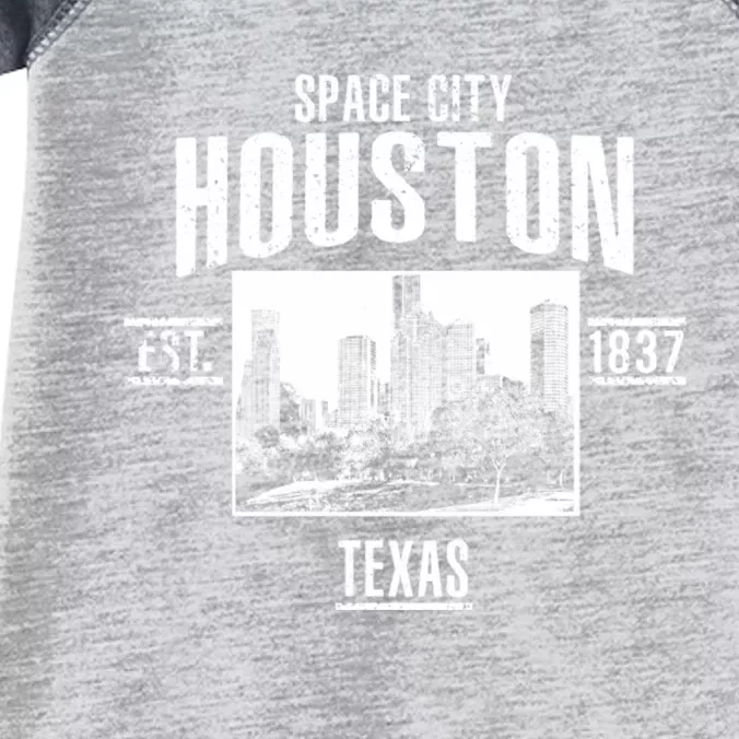 Space City Houston Est 1837 Texas Infant Baby Jersey Bodysuit