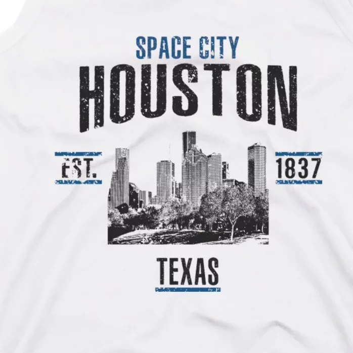 Space City Houston Est 1837 Texas Tank Top