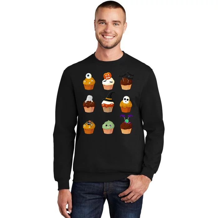 Spooky Cupcake Halloween Outfit Sweatshirt