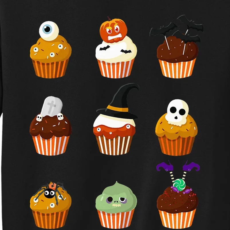 Spooky Cupcake Halloween Outfit Sweatshirt