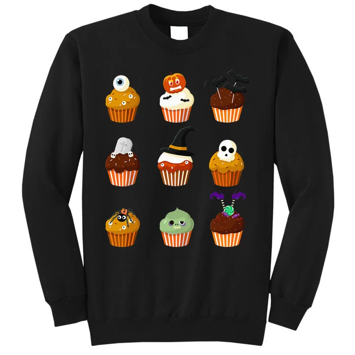 Spooky Cupcake Halloween Outfit Sweatshirt