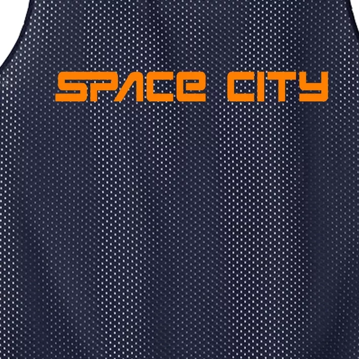 Space City Houston Mesh Reversible Basketball Jersey Tank