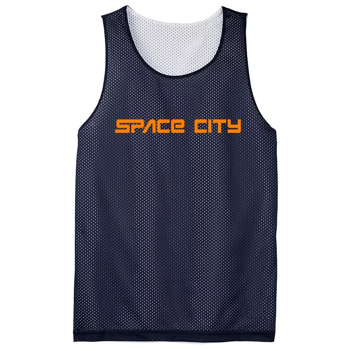 Space City Houston Mesh Reversible Basketball Jersey Tank