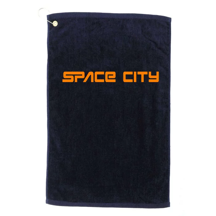 Space City Houston Platinum Collection Golf Towel