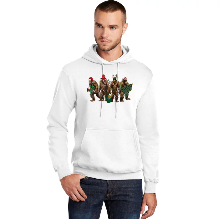 Sasquatch Christmas Holiday Season Xmas Hoodie