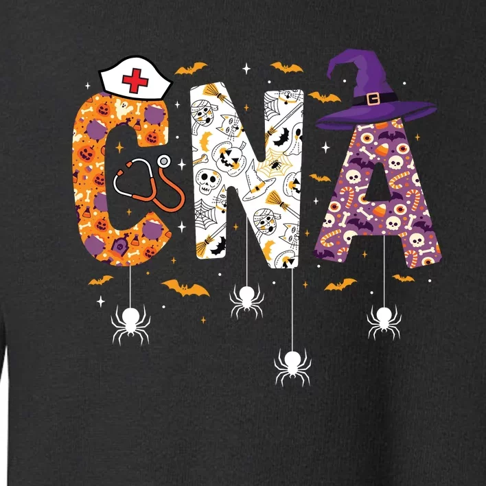 Spooky Cna Halloween Theme Toddler Sweatshirt