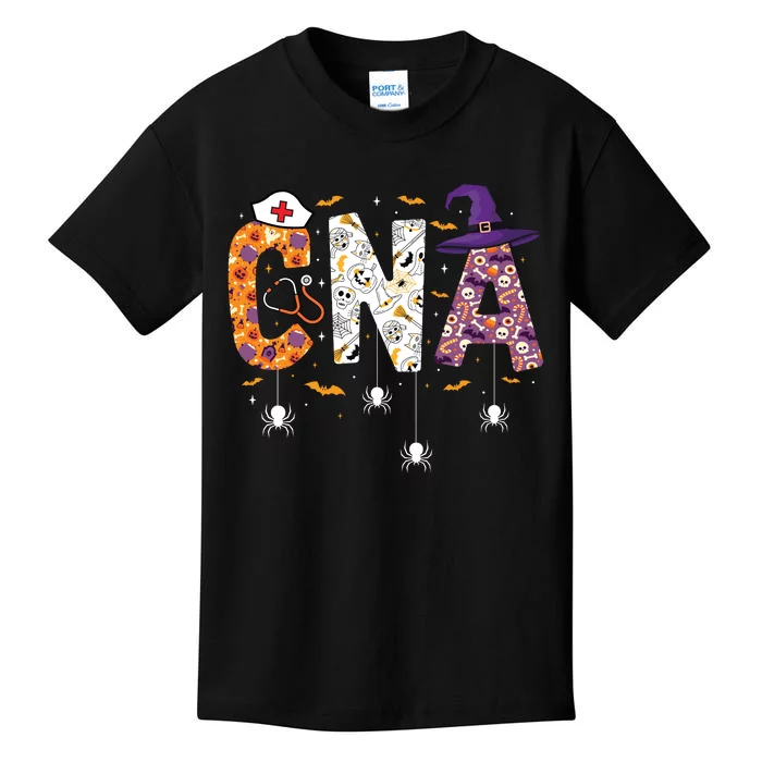 Spooky Cna Halloween Theme Kids T-Shirt