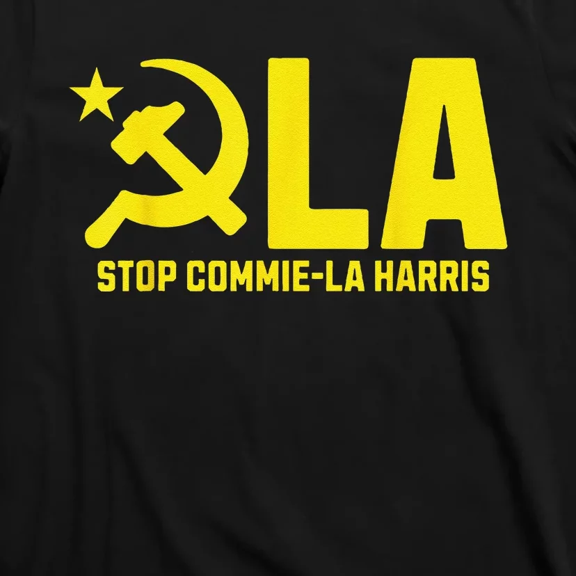 Stop Commiela Harris Kamala Communism Trump Supporter 2024 T-Shirt