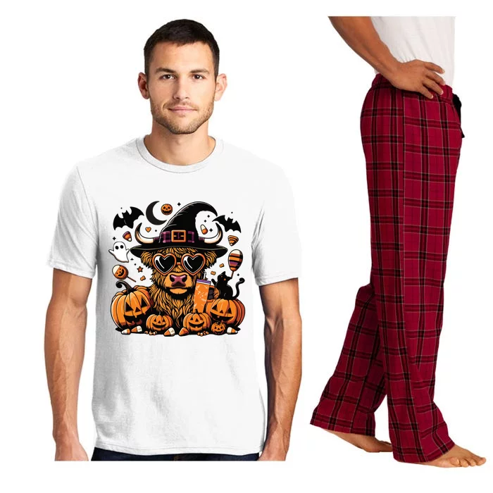 Spooky Cow Halloween Premium Pajama Set