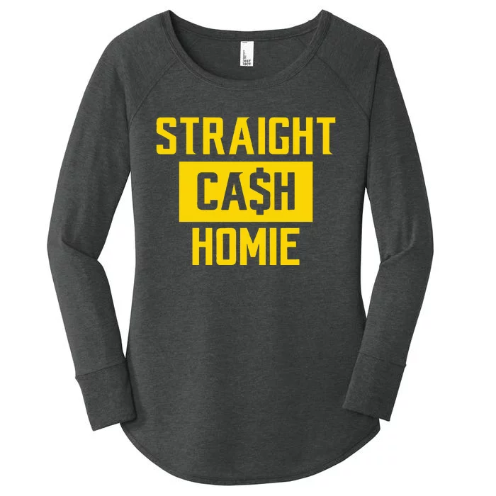 Straight Cash Homie Minnesota Football Fan Women's Perfect Tri Tunic Long Sleeve Shirt