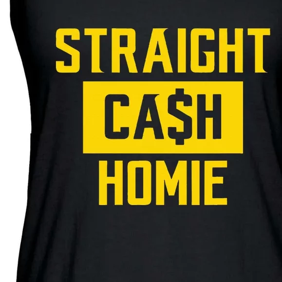 Straight Cash Homie Minnesota Football Fan Ladies Essential Flowy Tank