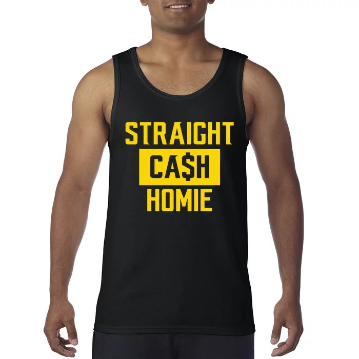 Straight Cash Homie Minnesota Football Fan Tank Top