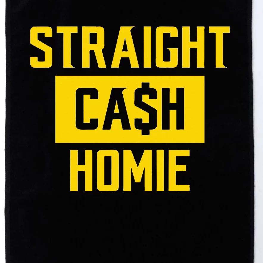 Straight Cash Homie Minnesota Football Fan Platinum Collection Golf Towel