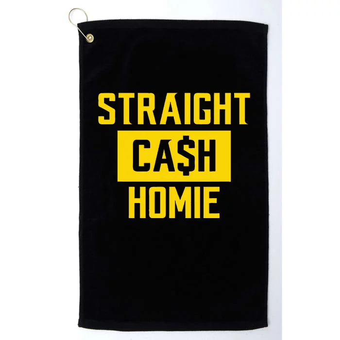 Straight Cash Homie Minnesota Football Fan Platinum Collection Golf Towel