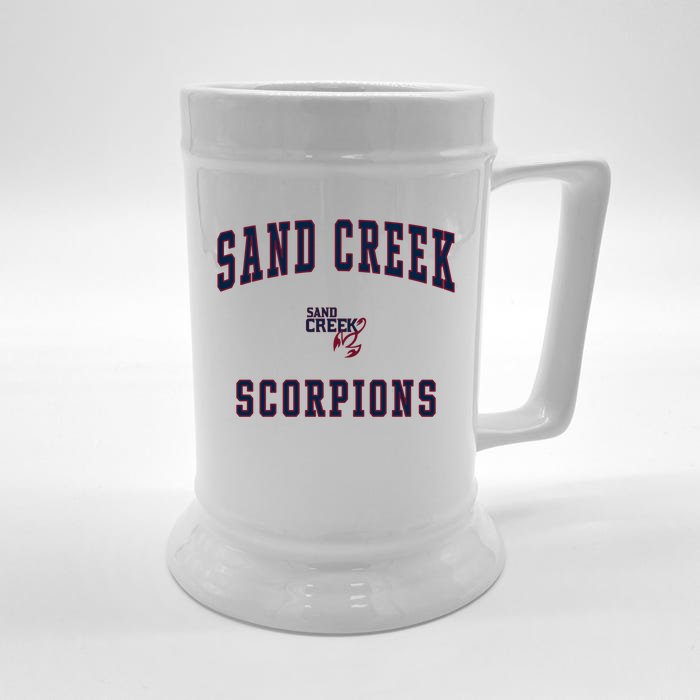 Sand Creek High School Scorpions Gift Front & Back Beer Stein