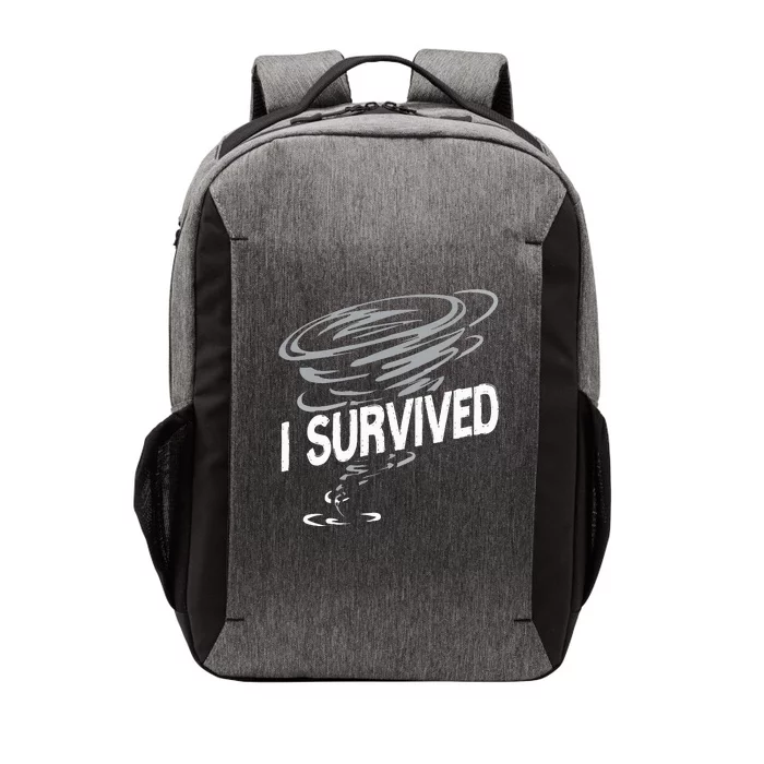 Storm Chaser Hurricane Meteorology Tornado I Survived Vector Backpack